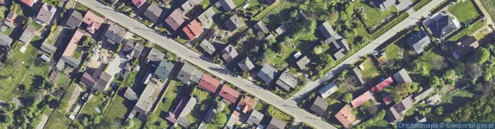 Zdjęcie satelitarne Krzykawa ul.