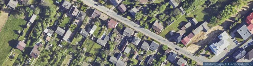 Zdjęcie satelitarne Krzykawa ul.