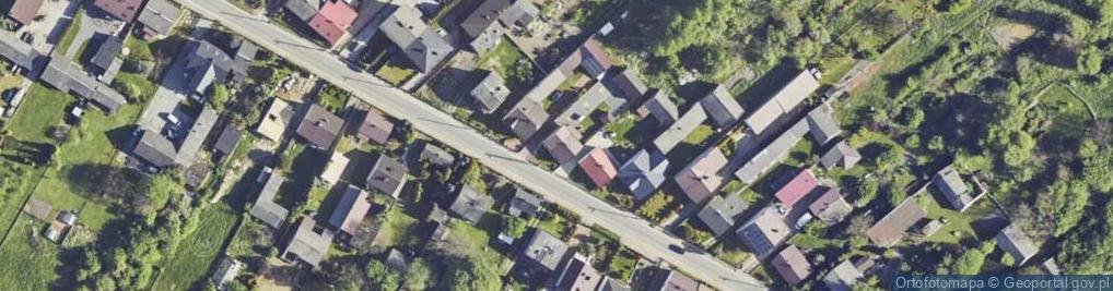 Zdjęcie satelitarne Krzykawa ul.