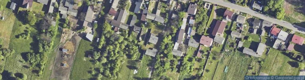 Zdjęcie satelitarne Krzykawka ul.