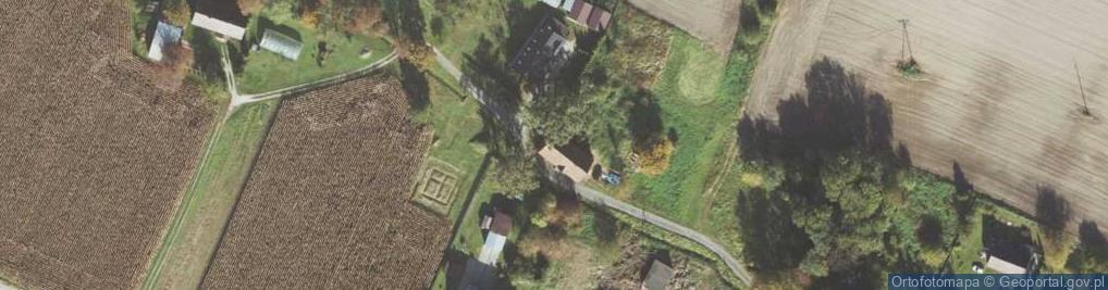 Zdjęcie satelitarne Krzyków ul.