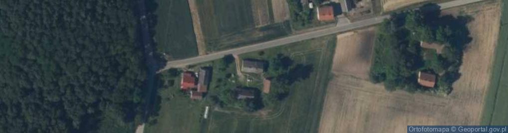 Zdjęcie satelitarne Krzyszkowice ul.