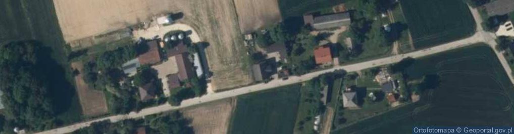 Zdjęcie satelitarne Krzyszkowice ul.