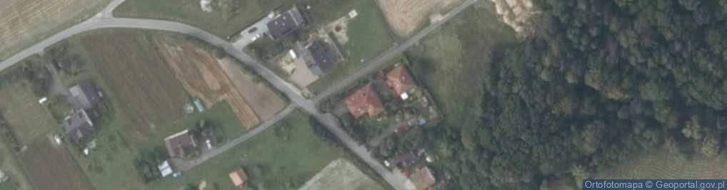 Zdjęcie satelitarne Krzyszkowice ul.