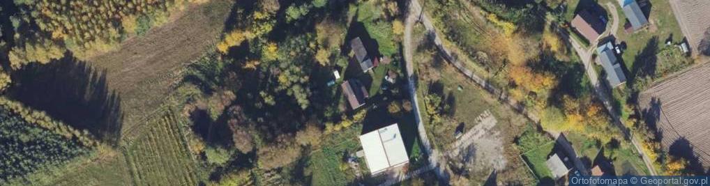 Zdjęcie satelitarne Krzywa Wieś ul.