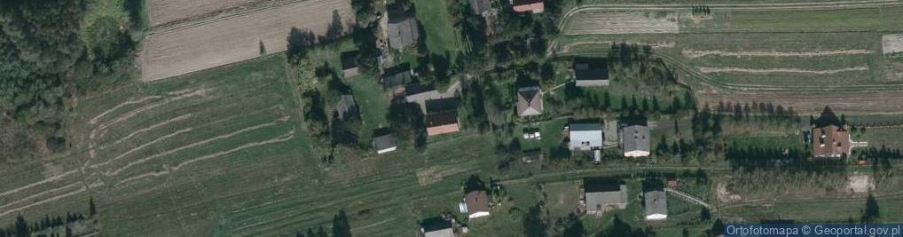 Zdjęcie satelitarne Krzywa ul.