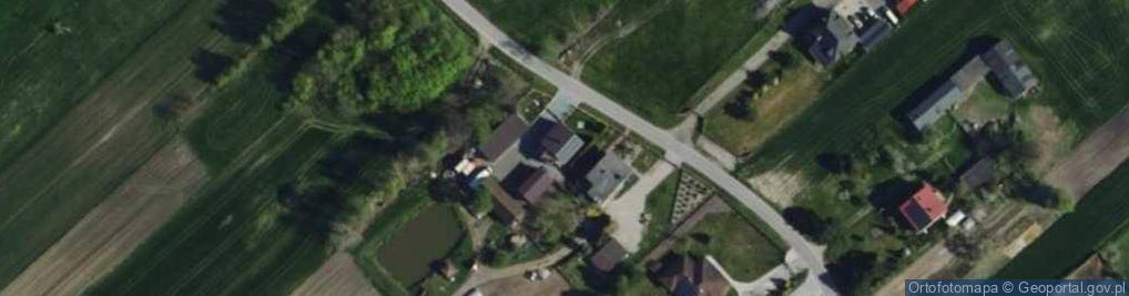 Zdjęcie satelitarne Krzywanice ul.