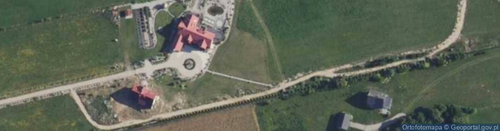 Zdjęcie satelitarne Krzywe ul.