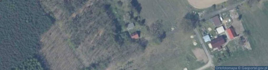 Zdjęcie satelitarne Krzywice ul.