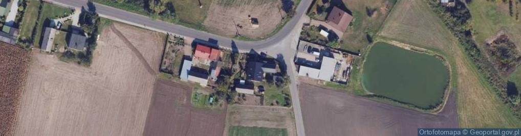 Zdjęcie satelitarne Krzywosądz ul.