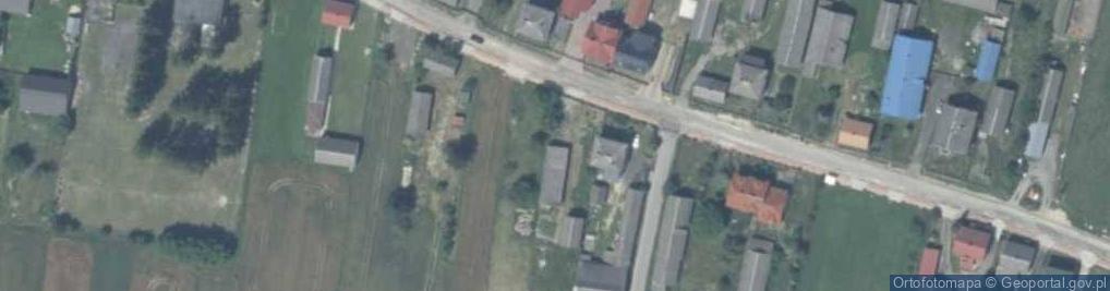 Zdjęcie satelitarne Krzyżanówka ul.
