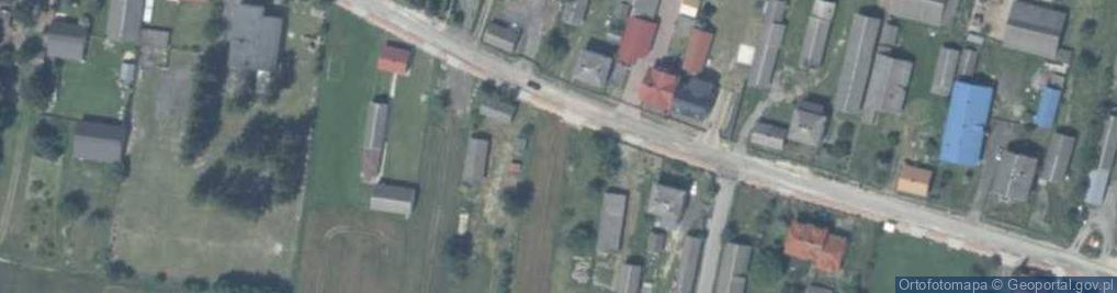 Zdjęcie satelitarne Krzyżanówka ul.