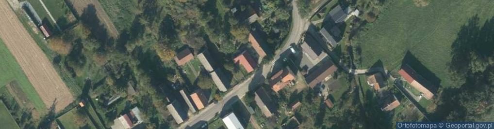 Zdjęcie satelitarne Krzyżkowice ul.