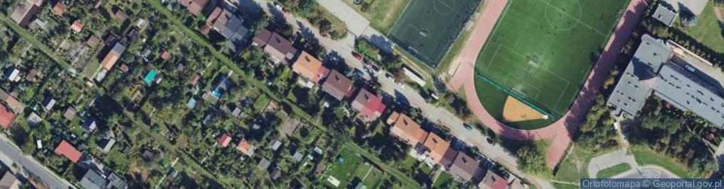 Zdjęcie satelitarne Króla Kazimierza Wielkiego ul.