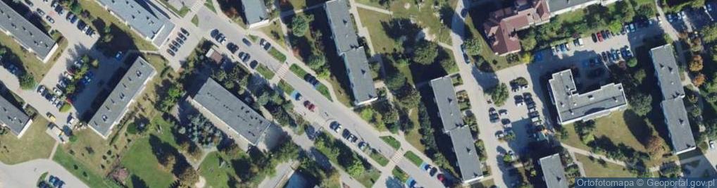 Zdjęcie satelitarne Króla Władysława Jagiełły ul.