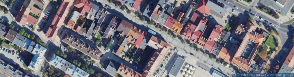 Zdjęcie satelitarne Królewska ul.