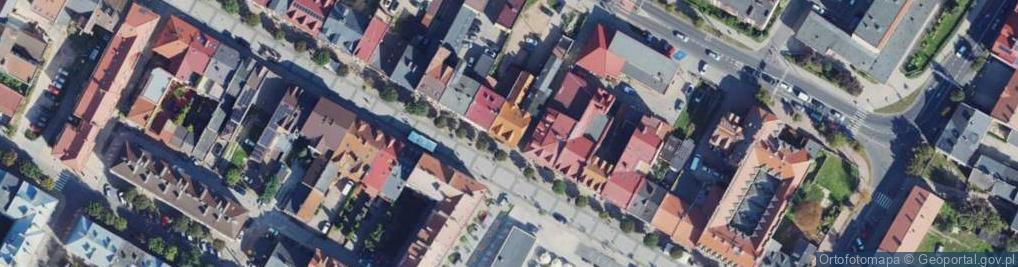 Zdjęcie satelitarne Królewska ul.