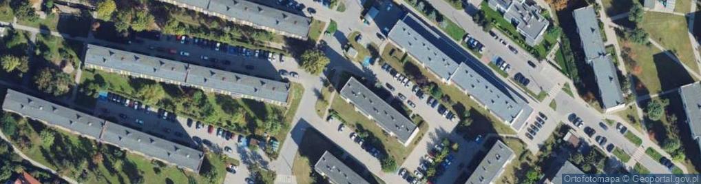 Zdjęcie satelitarne Królowej Jadwigi ul.