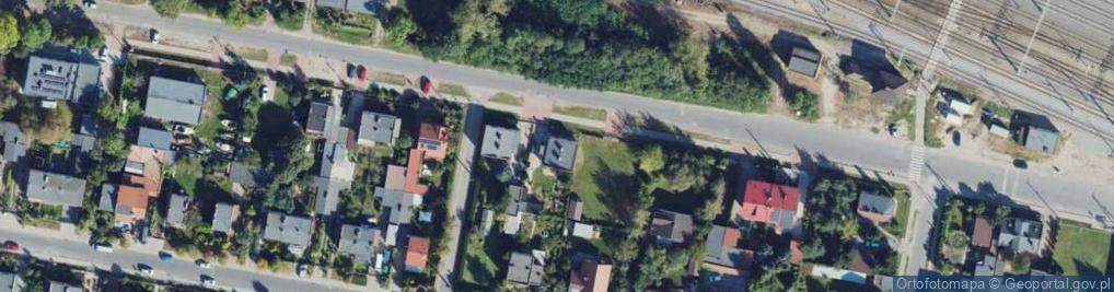 Zdjęcie satelitarne Krośniewicka ul.
