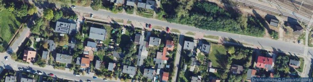 Zdjęcie satelitarne Krośniewicka ul.