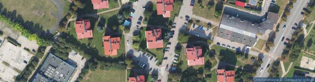 Zdjęcie satelitarne Krańcowa ul.