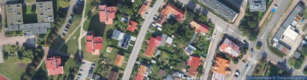 Zdjęcie satelitarne Krańcowa ul.