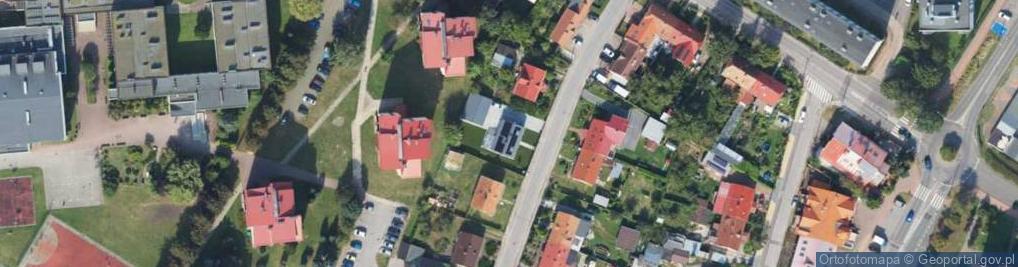 Zdjęcie satelitarne Krańcowa ul.