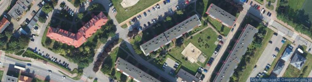 Zdjęcie satelitarne Króla Bolesława Chrobrego ul.