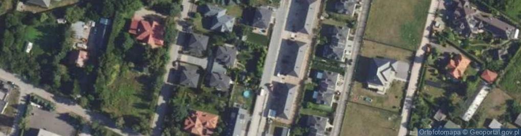 Zdjęcie satelitarne Kryształowa ul.