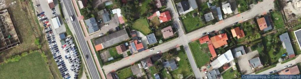 Zdjęcie satelitarne Krótka ul.