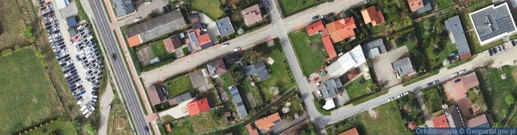 Zdjęcie satelitarne Krótka ul.