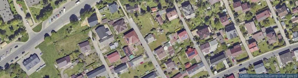 Zdjęcie satelitarne Krokusowa ul.