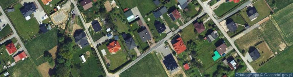 Zdjęcie satelitarne Krzywa ul.
