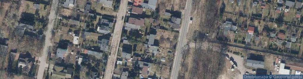 Zdjęcie satelitarne Krokusowa ul.