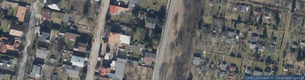 Zdjęcie satelitarne Krokusowa ul.