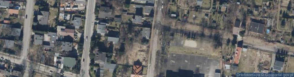 Zdjęcie satelitarne Krokusowa ul.