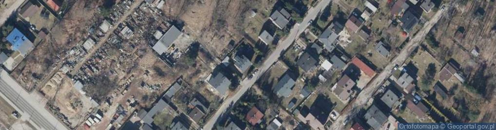 Zdjęcie satelitarne Kronikarska ul.