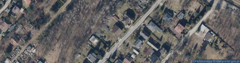 Zdjęcie satelitarne Kronikarska ul.