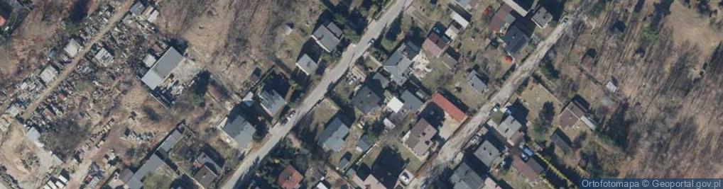 Zdjęcie satelitarne Kronikarska ul.