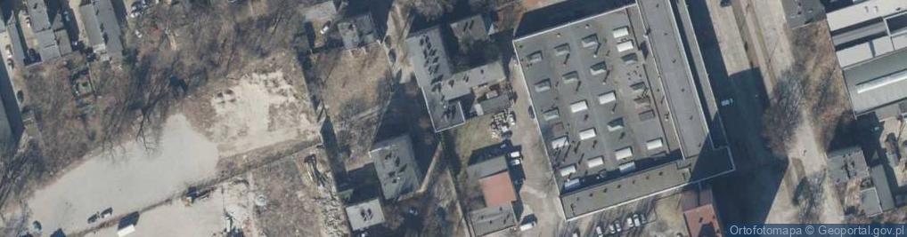 Zdjęcie satelitarne Krucza ul.