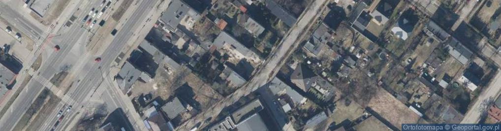 Zdjęcie satelitarne Krzywoń Anieli ul.