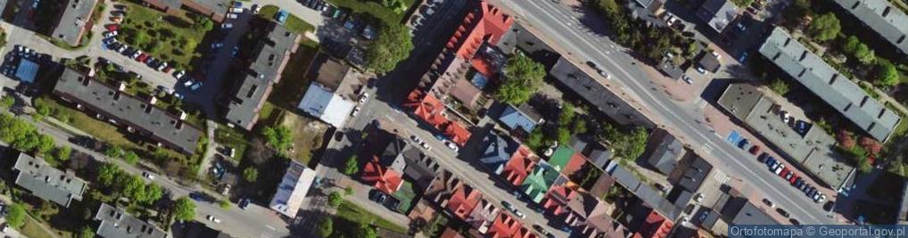 Zdjęcie satelitarne Krakowska ul.