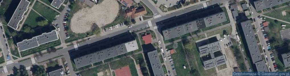 Zdjęcie satelitarne Króla Kazimierza Wielkiego ul.
