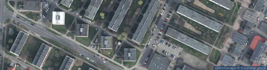 Zdjęcie satelitarne Krasickiego Ignacego, bp. ul.