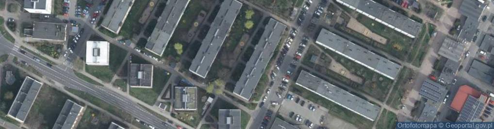 Zdjęcie satelitarne Krasickiego Ignacego, bp. ul.