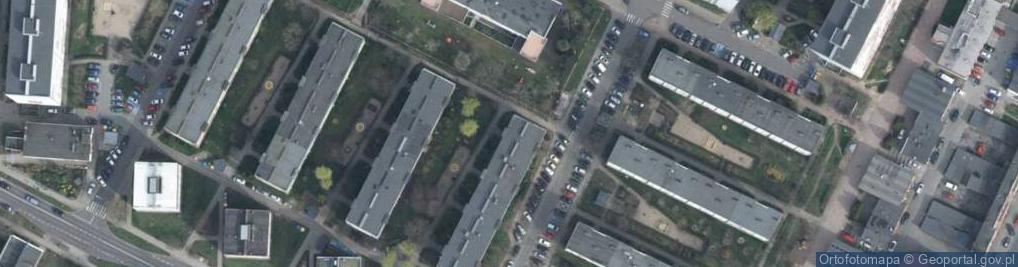 Zdjęcie satelitarne Krasickiego Ignacego, bp. ul.