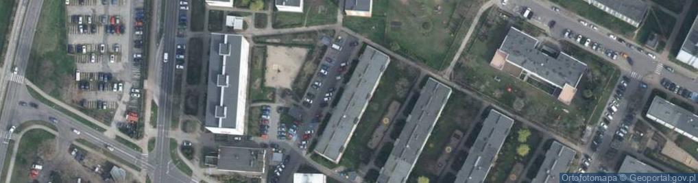 Zdjęcie satelitarne Krasickiego Ignacego, bp. ul.