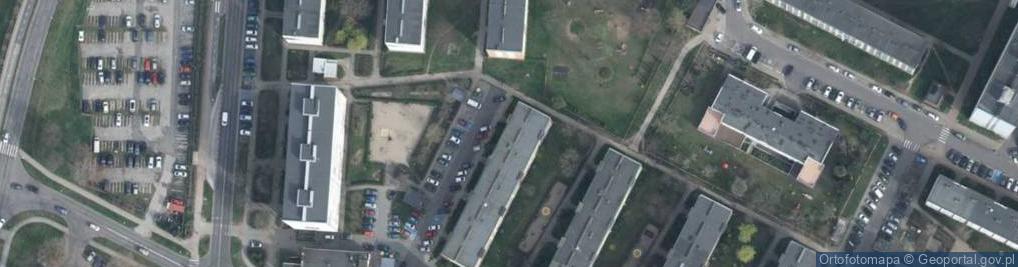 Zdjęcie satelitarne Krasickiego Ignacego, bp. ul.