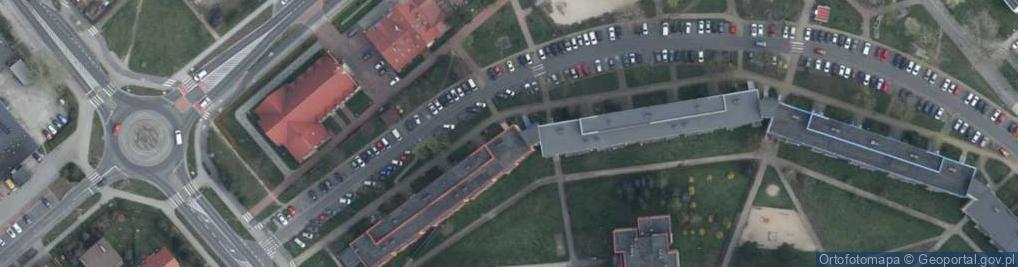 Zdjęcie satelitarne Krucza ul.