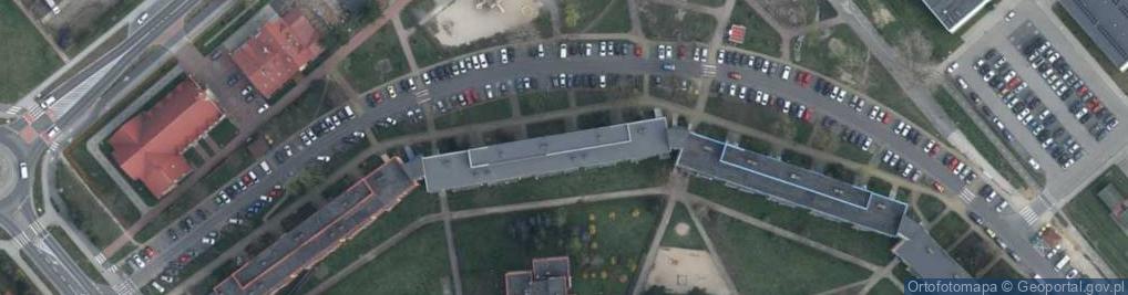 Zdjęcie satelitarne Krucza ul.